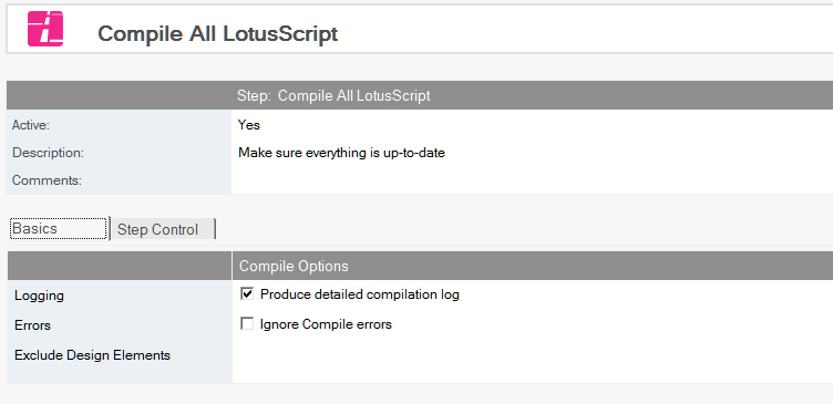 Compile LotusScript