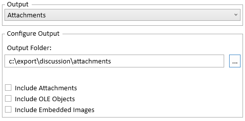 Configure Attachments