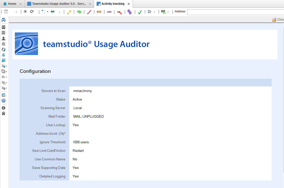 Server Configuration